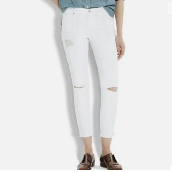Madewell Skinny Skinny Crop Jeans - Picture 1 of 8